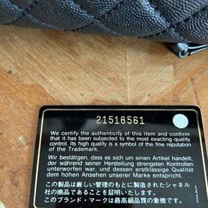 CHANEL Black Quilted Shoulder Bag